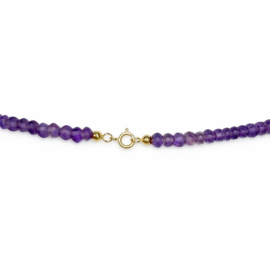Collana Ametista con Perla d'Acqua Dolce Centrale