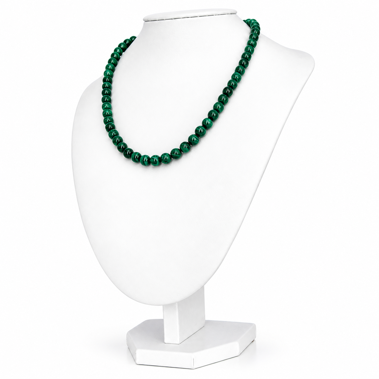 Collana Malachite Sfere Grandi