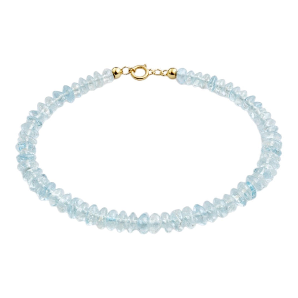 Bracciale Acquamarina Chips Naturale