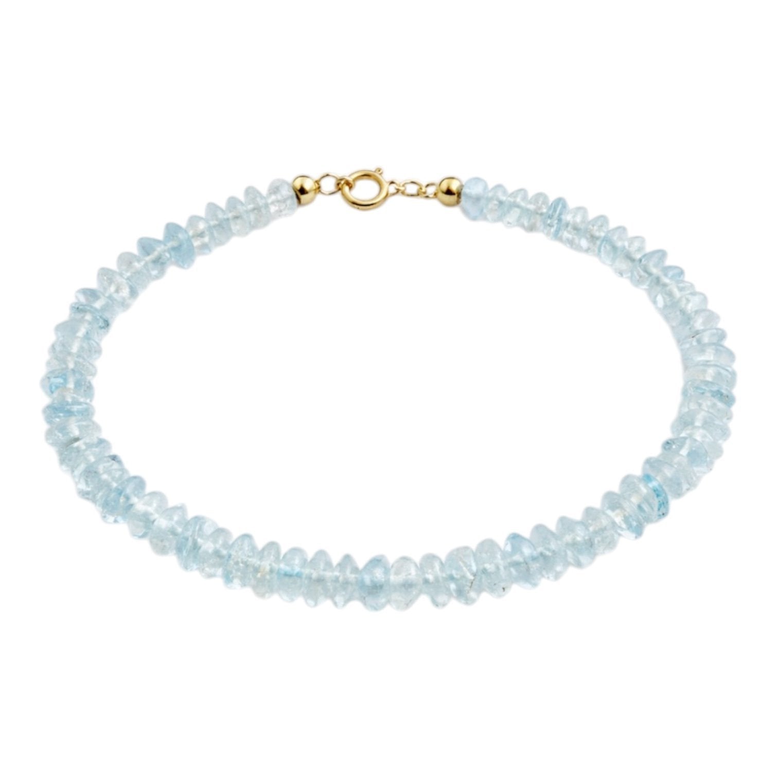 Bracciale Acquamarina Chips Naturale
