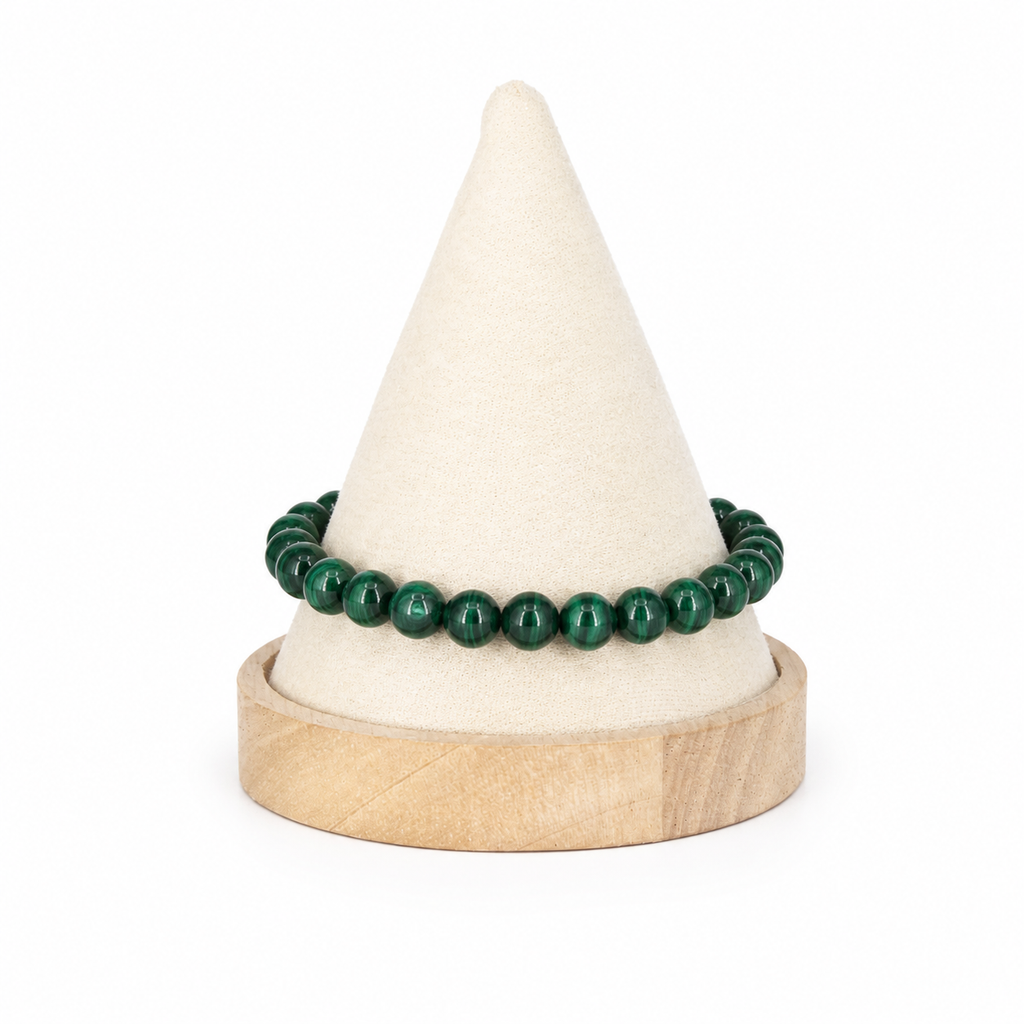 Bracciale Malachite Sfere Grandi