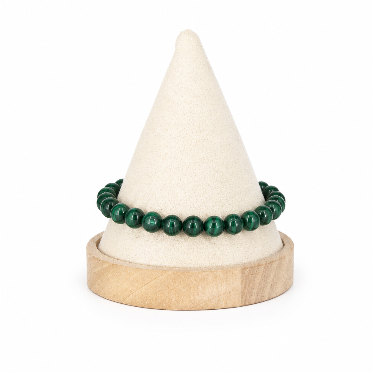Bracciale Malachite Sfere Grandi