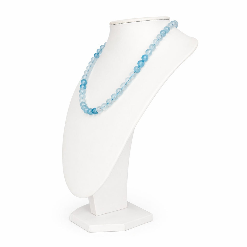 Collana Acquamarina Sfere