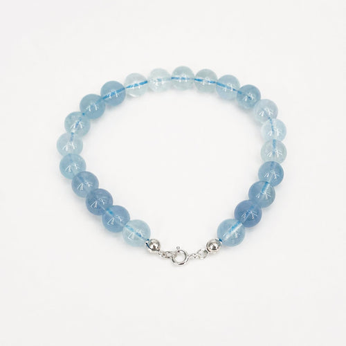 Bracciale Acquamarina Naturale
