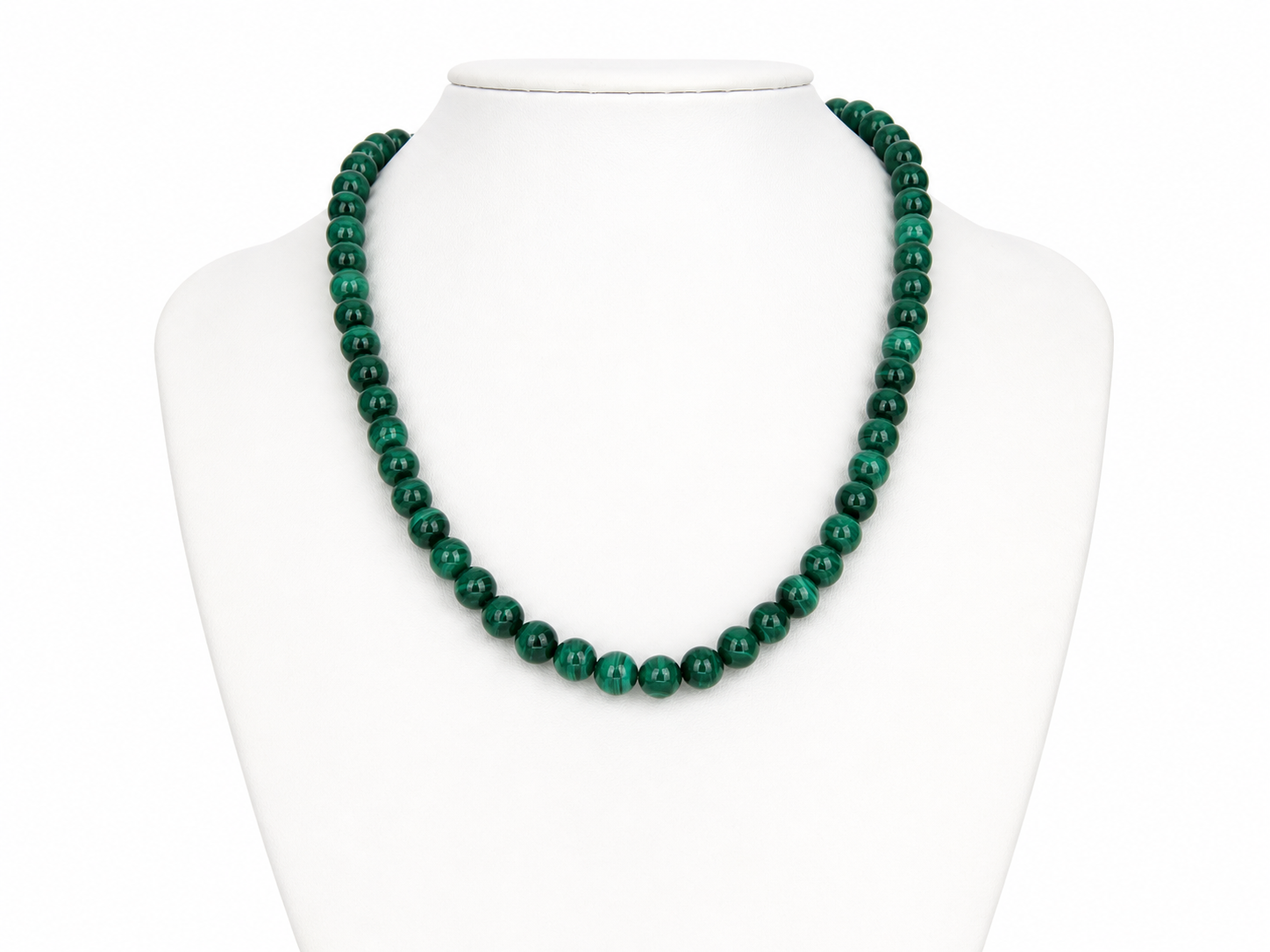 Collana Malachite Sfere Grandi