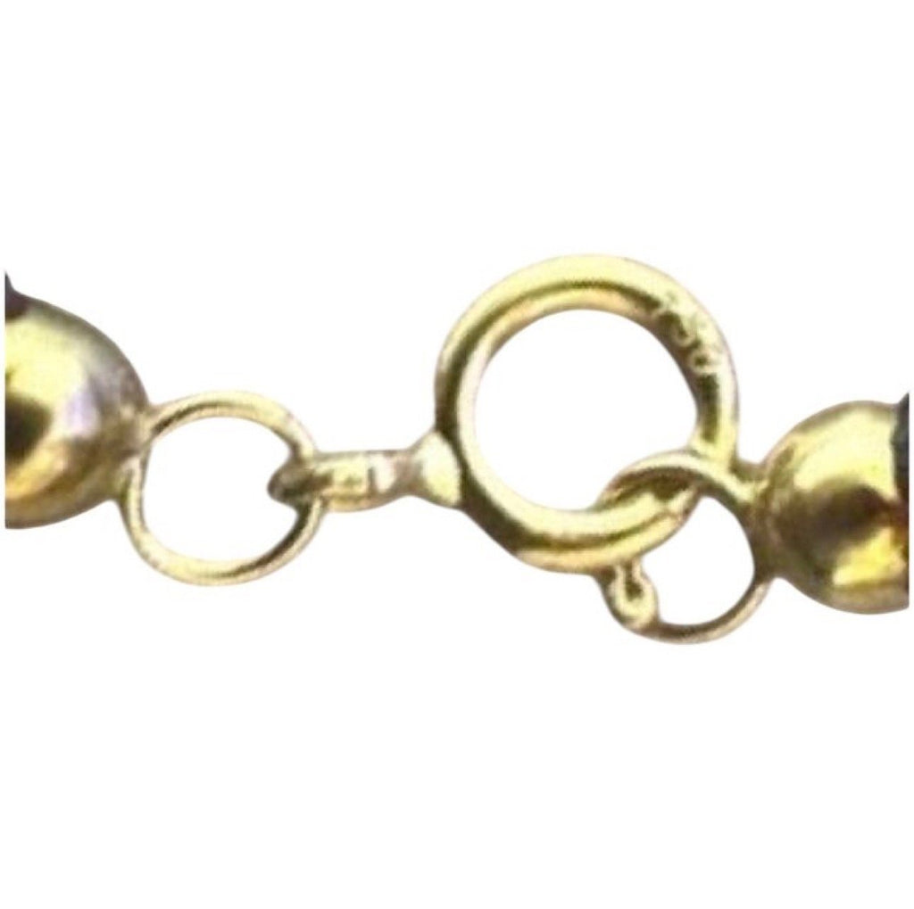 Bracelet en or 18kt corail blanc