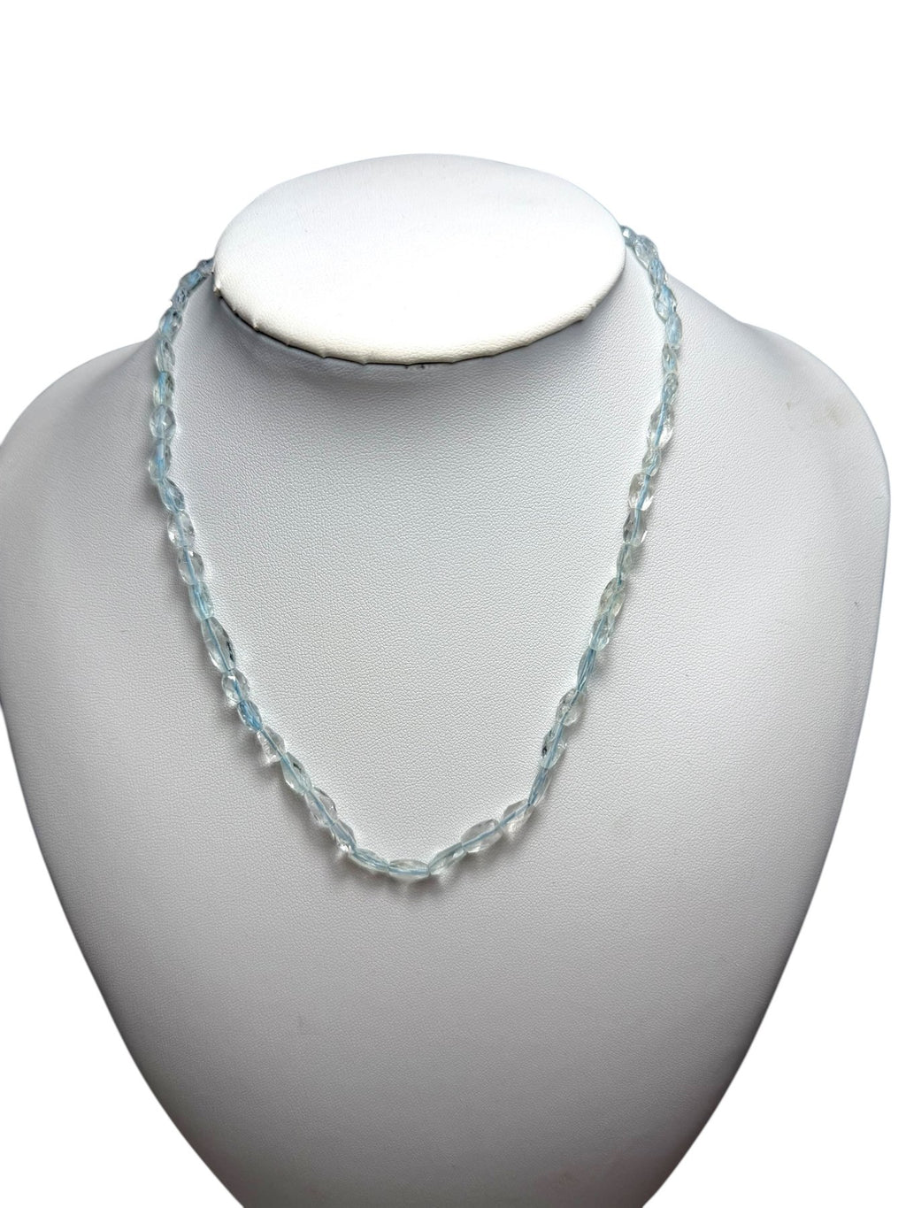 Collana Acquamarina Sfaccettata