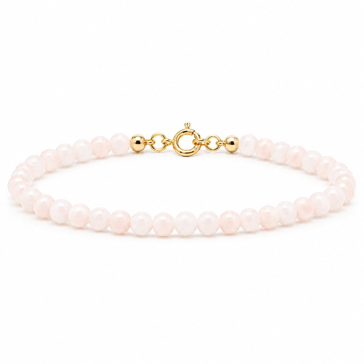 Bracciale in oro 18kt corallo bianco