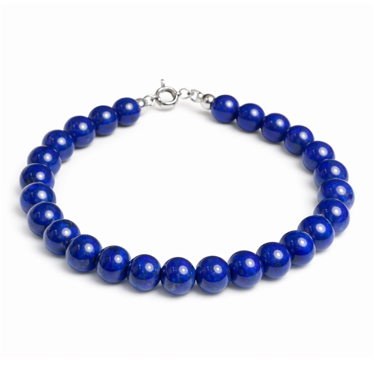 Bracciale Lapislazzuli Tondo