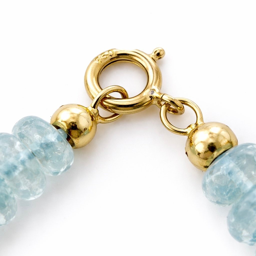 Bracciale Acquamarina Chips Naturale