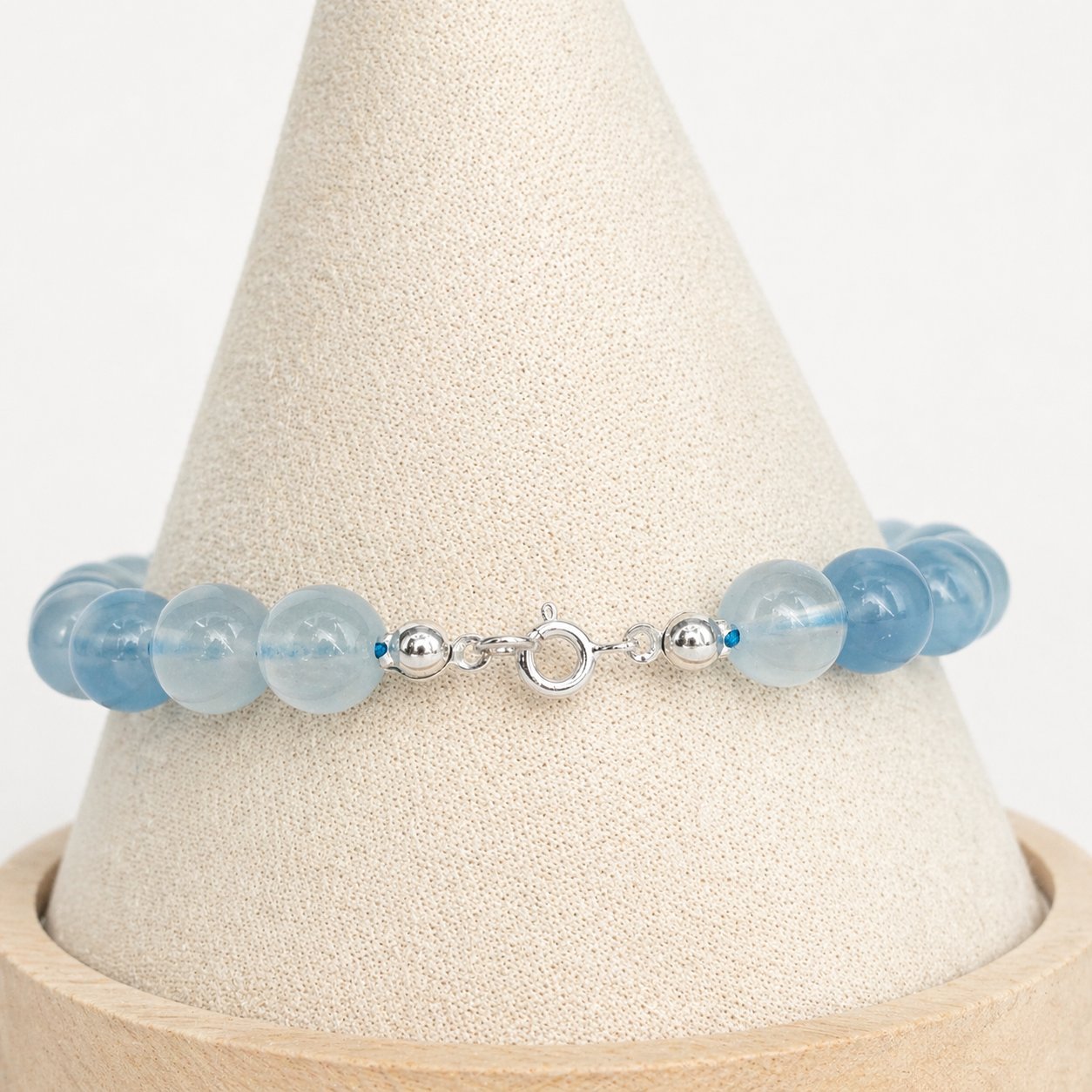 Bracciale Acquamarina Naturale