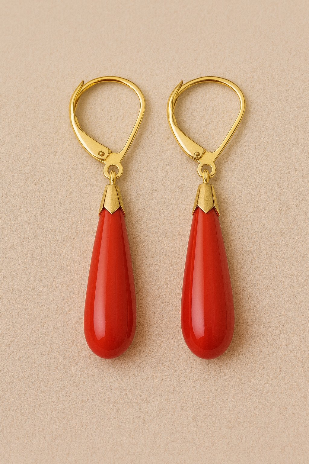 Orecchini in Corallo