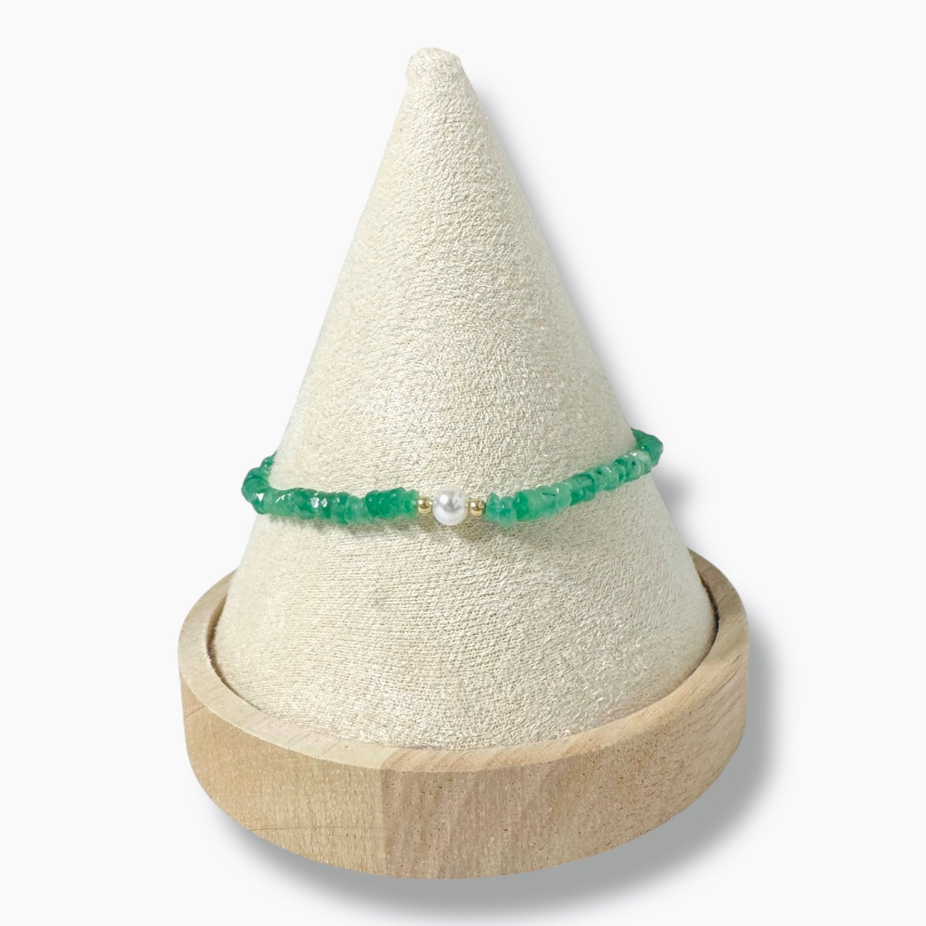 Bracciale Smeraldo con perla