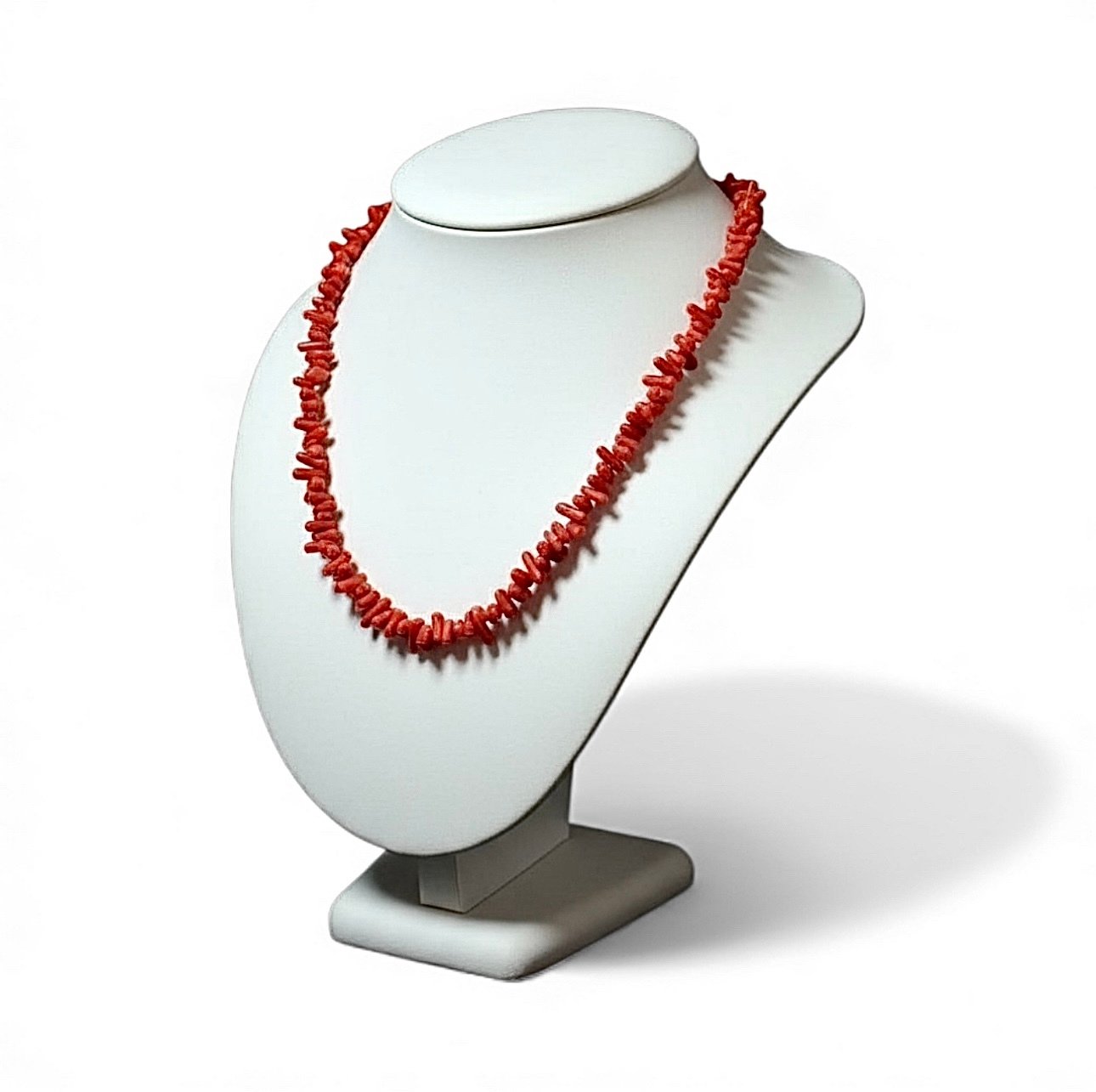 Collana Corallo Rosso Chips