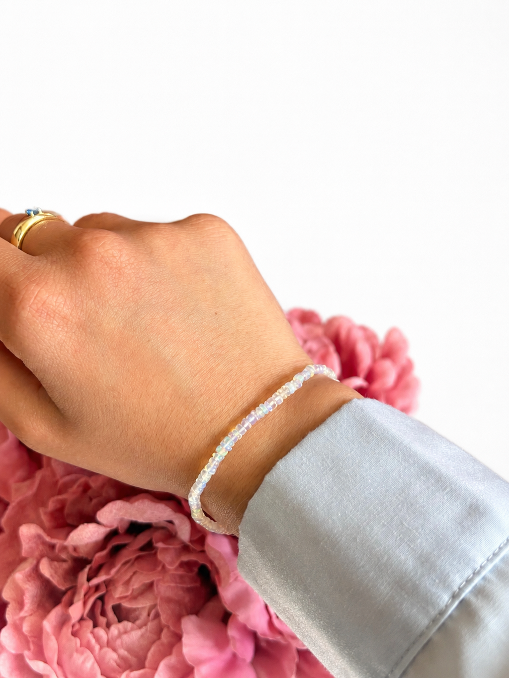 Bracciale in Opale Naturale