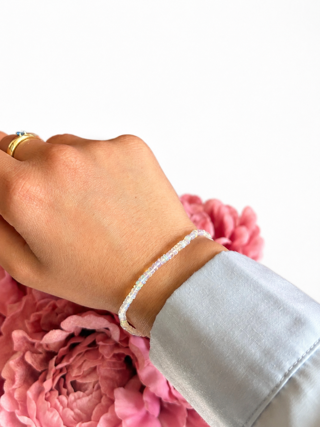 Bracciale in Opale Naturale