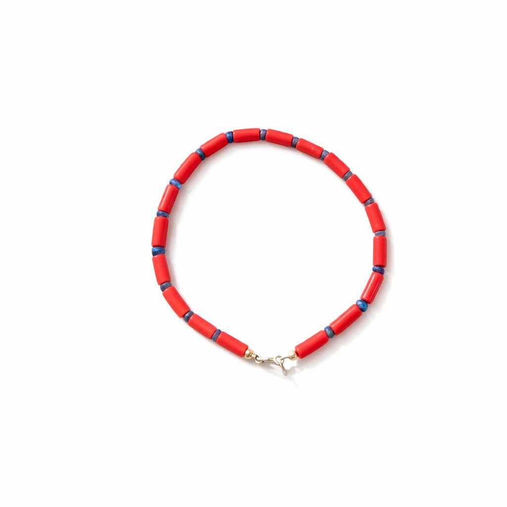 Bracciale Corallo & Zaffiro
