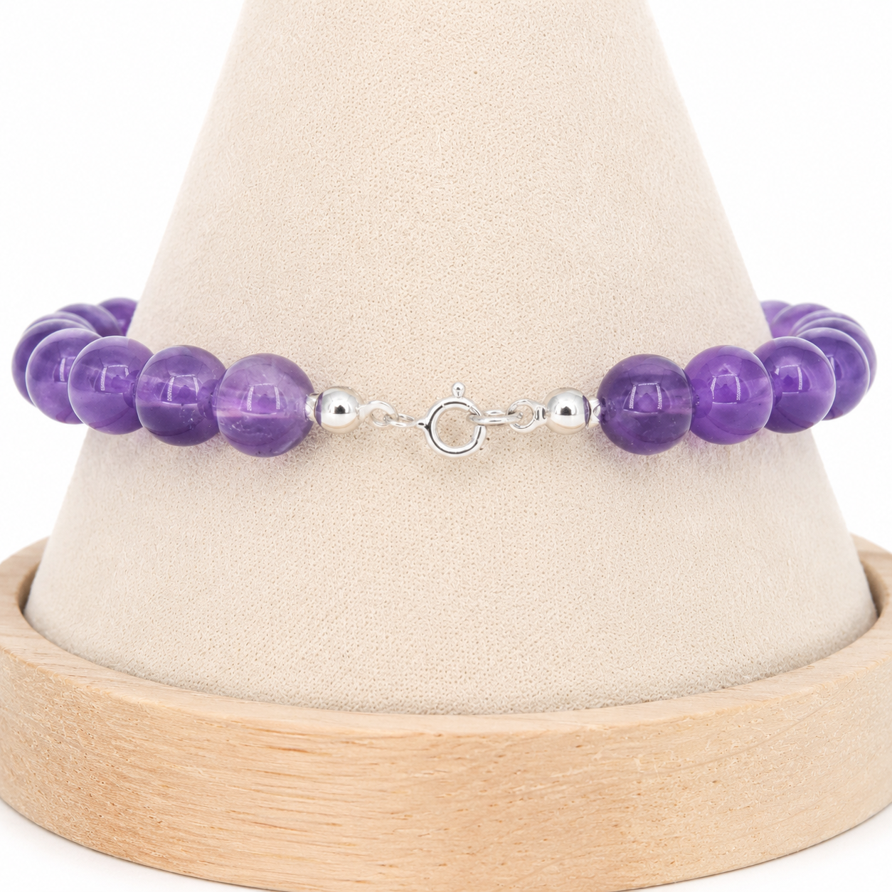 Bracciale Ametista Sfere