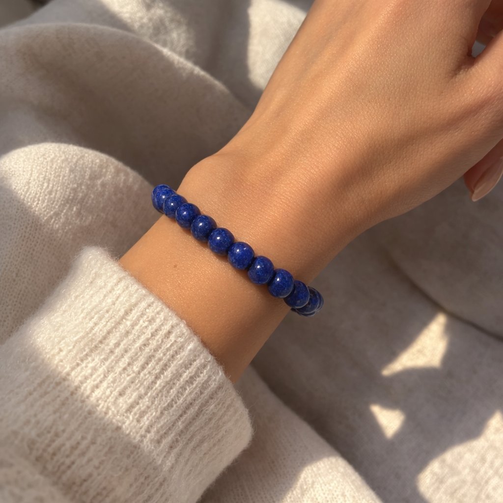 Bracciale Lapislazzuli Tondo