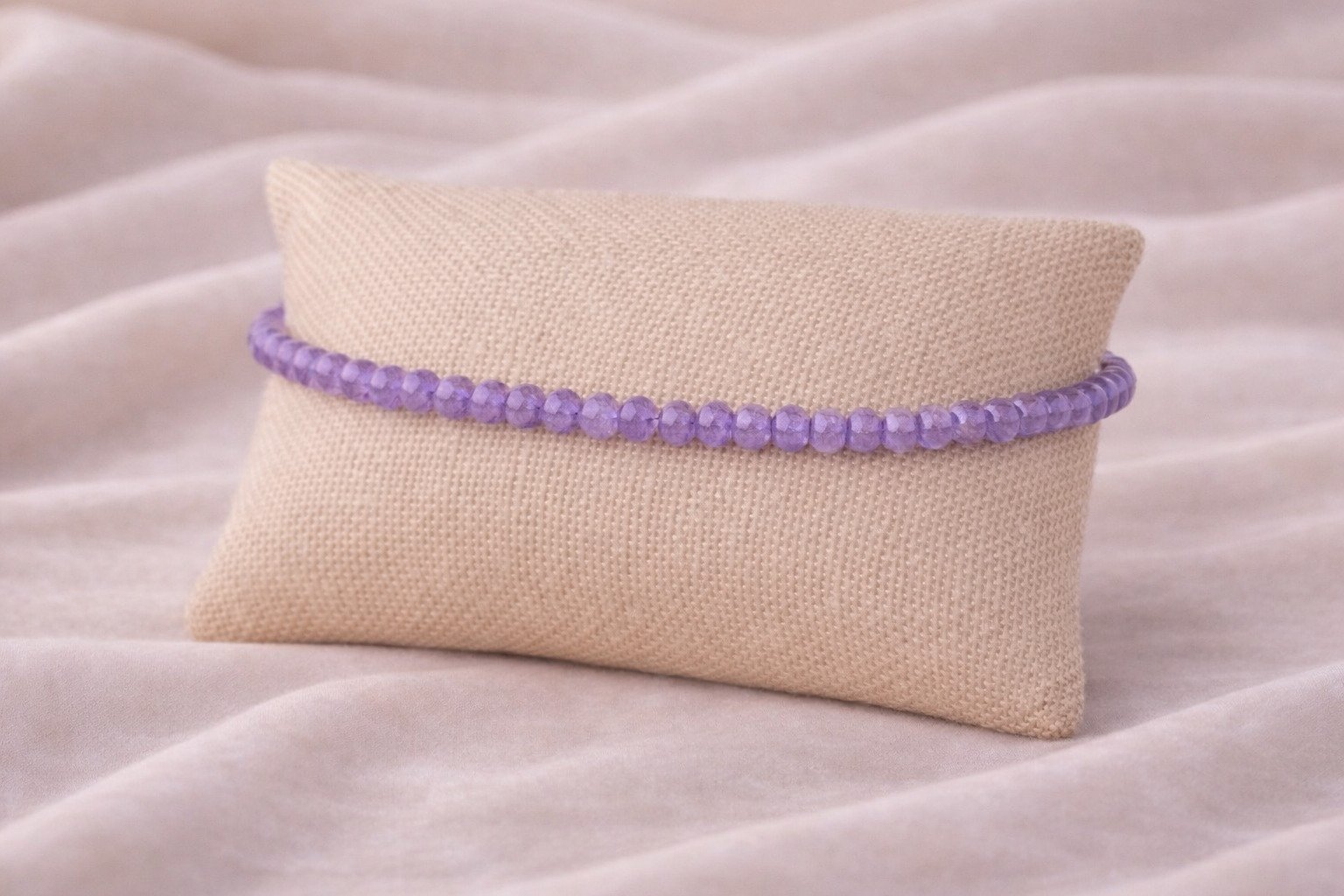 Bracciale Ametista Sfaccettata Naturale