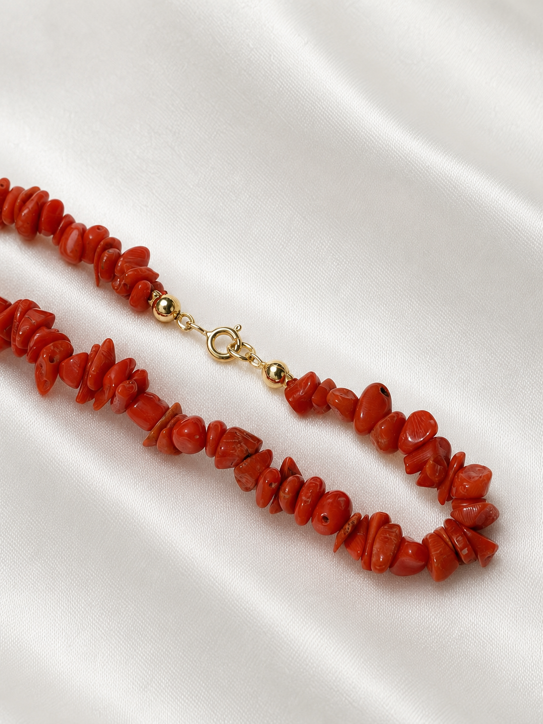 Bracciale in Argento 925 e Corallo