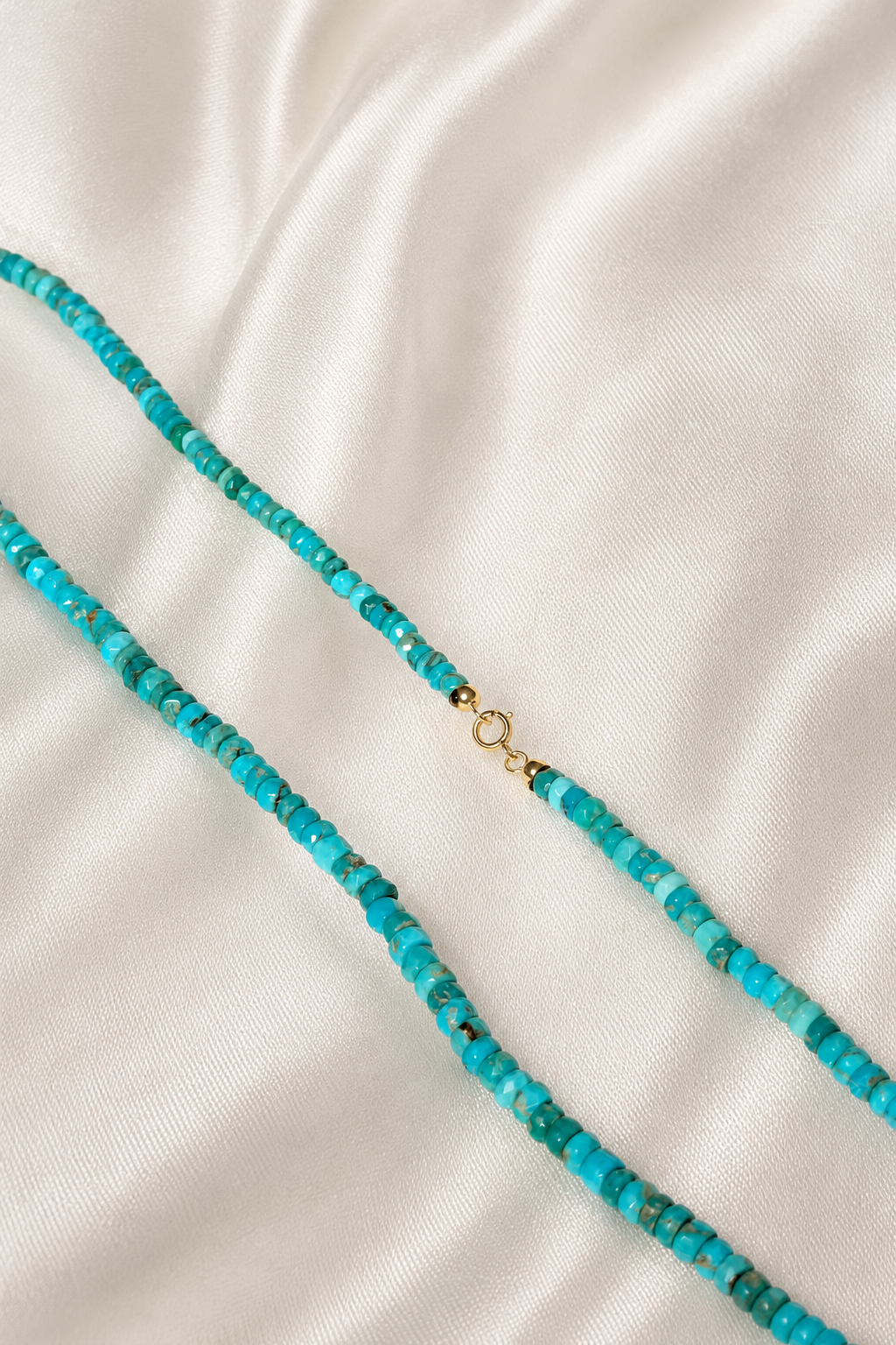 Collana in Argento 925 e Pasta Turchese