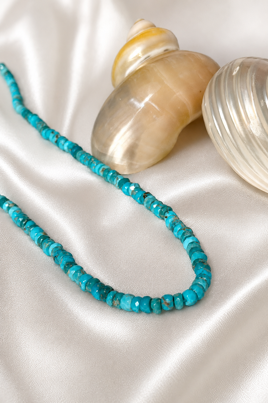 Collana in Argento 925 e Pasta Turchese