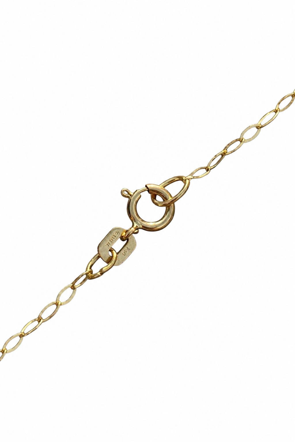 Collana in Oro 18Kt e smeraldo naturale Serpente