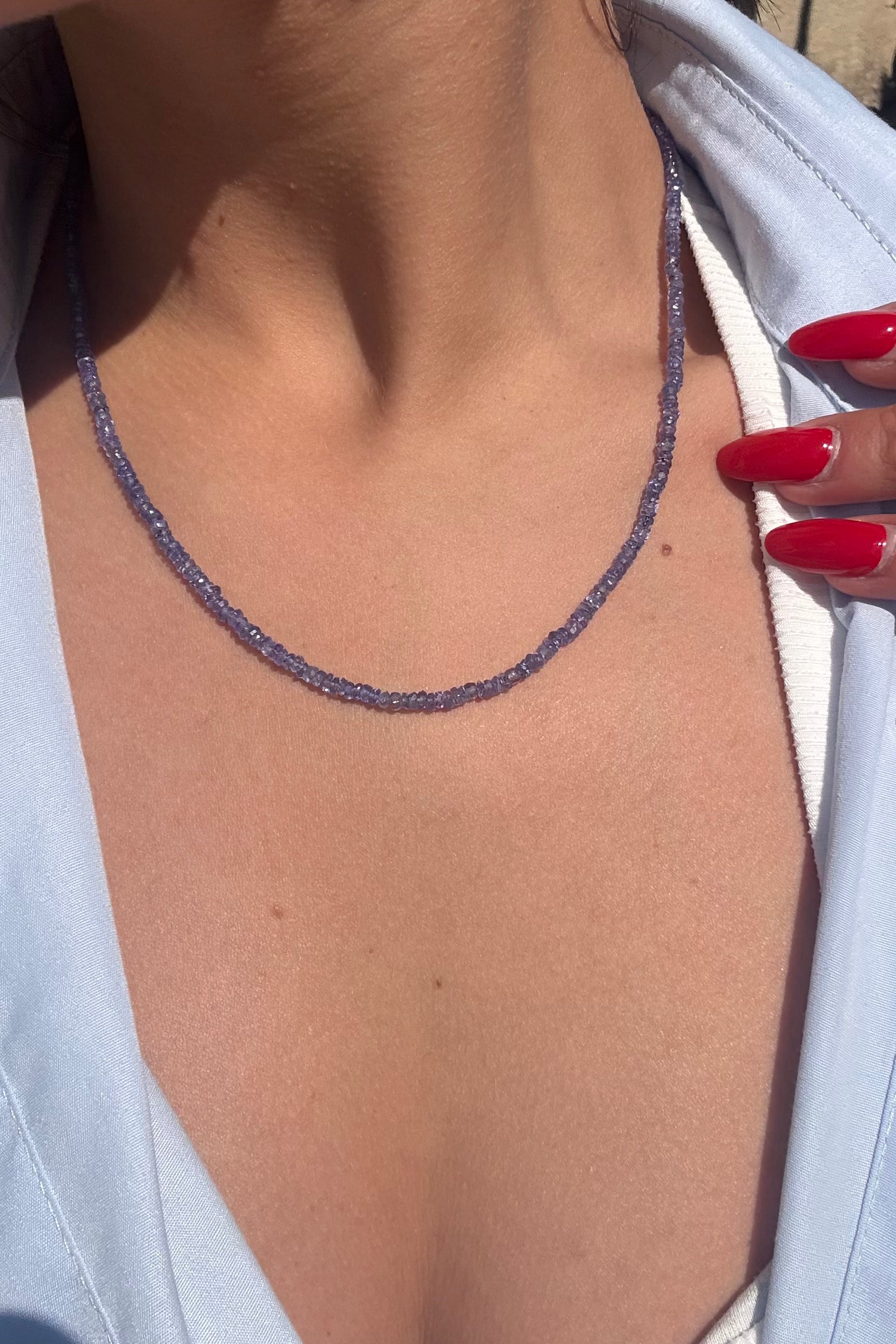 Collana Tanzanite