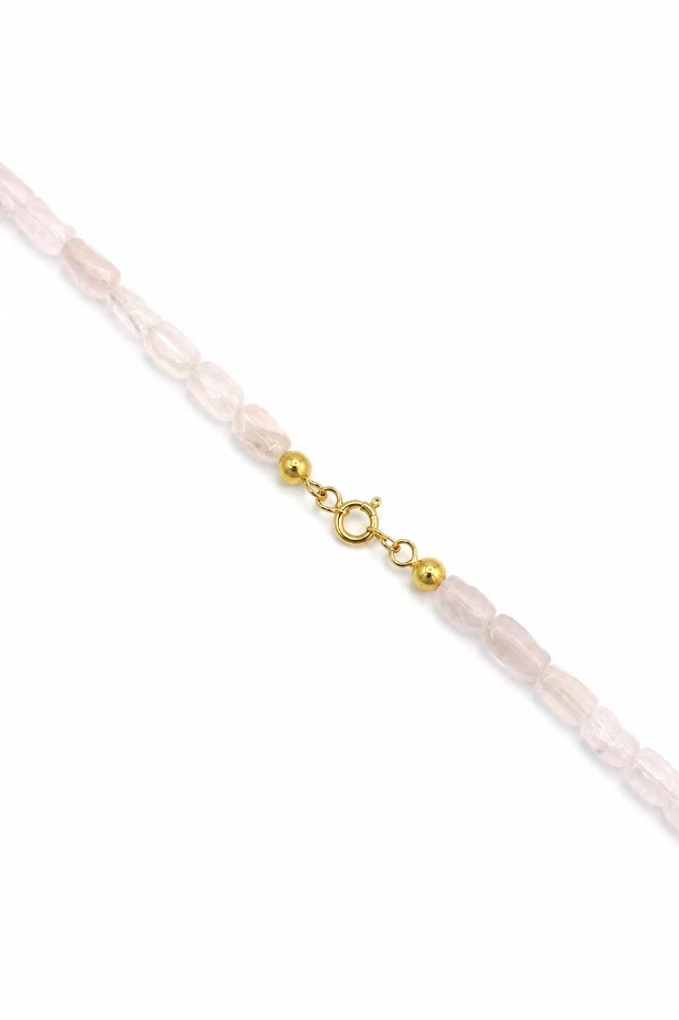 Collana Quarzo Rosa
