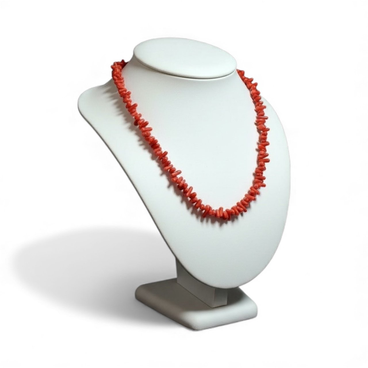 Collana Corallo Rosso Chips