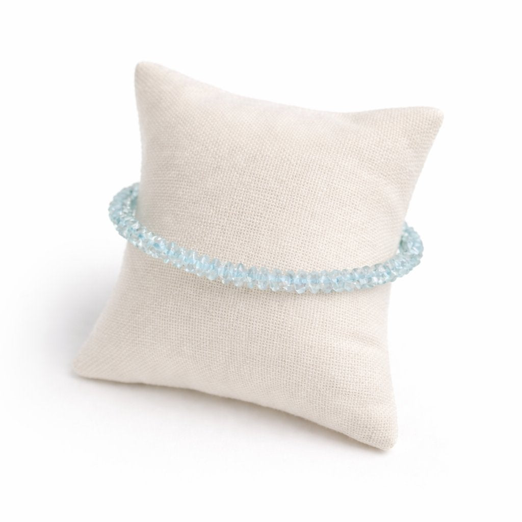 Bracciale Acquamarina Chips Naturale