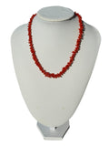Collana Corallo Rosso Chips