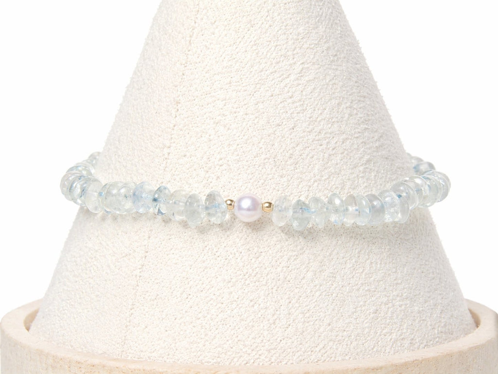 Bracciale Acquamarina & Perla