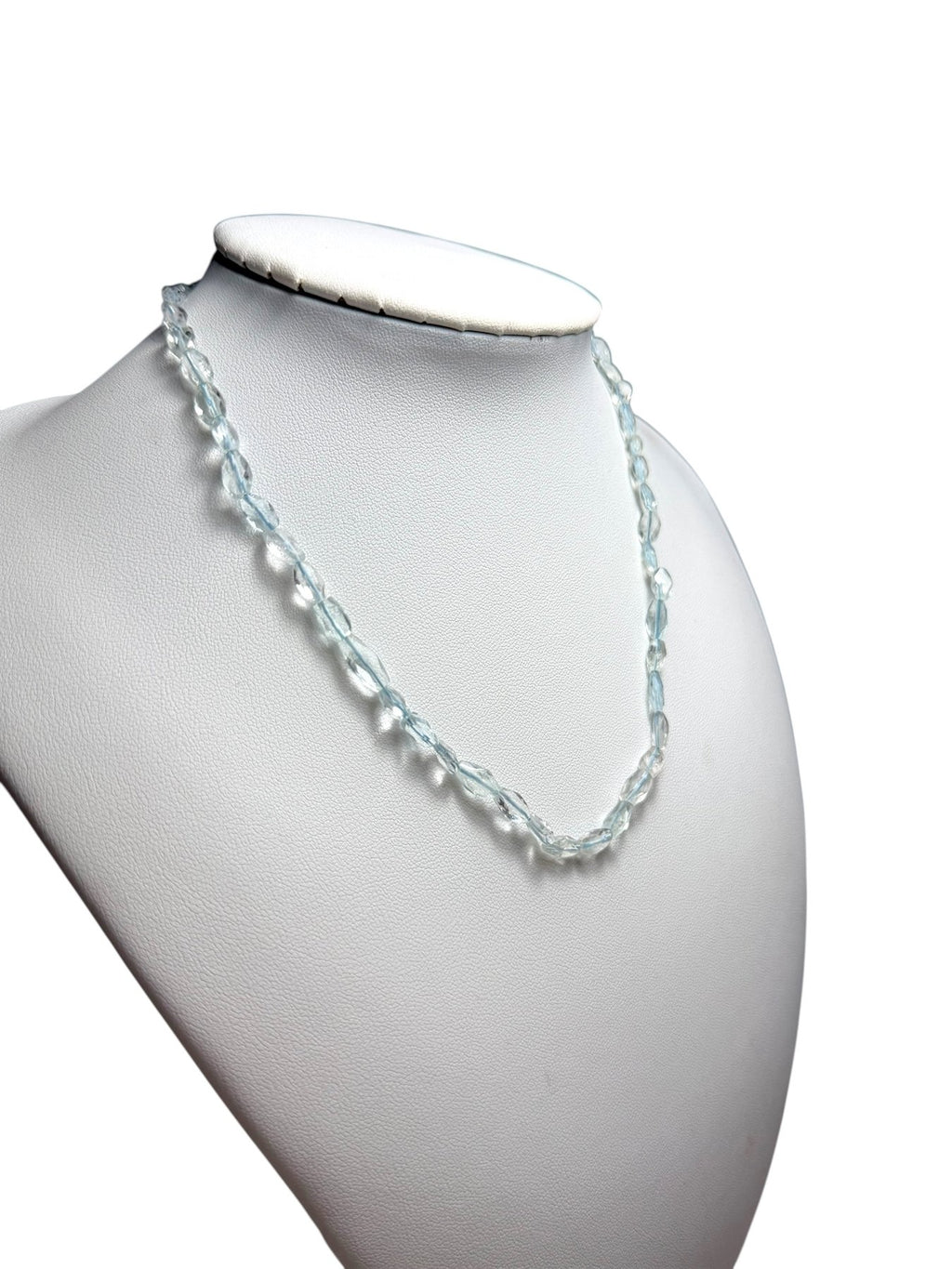 Collana Acquamarina Sfaccettata