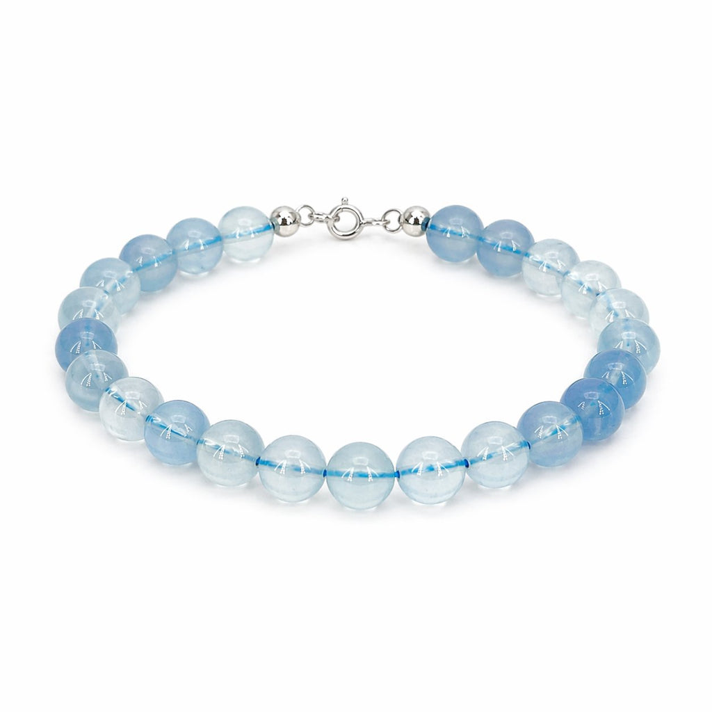 Bracciale Acquamarina Naturale